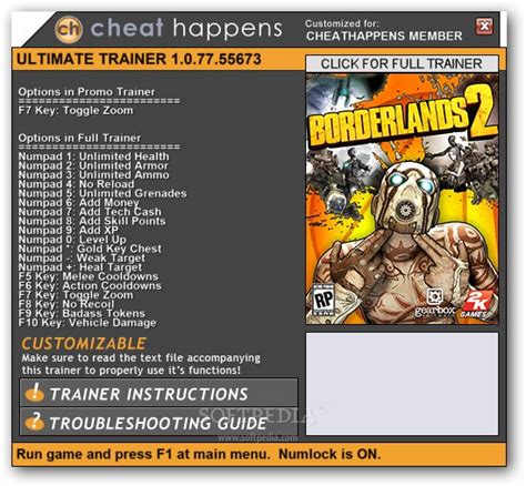 borderlands cheats|Borderlands 2 Cheats & Trainers for PC .